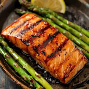 Grilled Skin-On Salmon