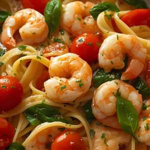 Shrimp Fettucine