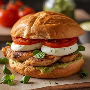 Chicken Caprese Sandwich