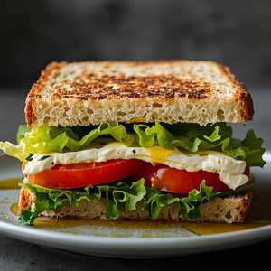 Bocata De Ensalada Con Queso De Cabra