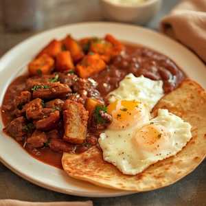 Carne Adovada & Eggs