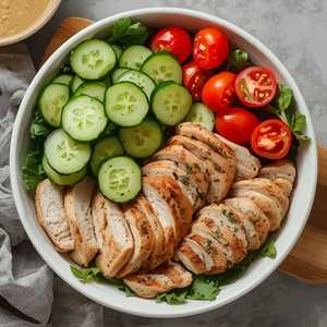 Ensalada con Pollo Asado/Apanado