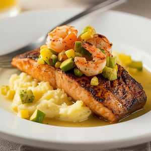 Fire Roasted Baja Salmon