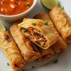 Jerk Egg Rolls