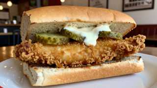 Fried Catfish Po'Boy