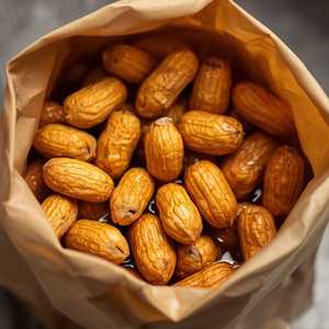 Bag of Hot Boiled Peanuts