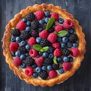 MIXED BERRIES TART