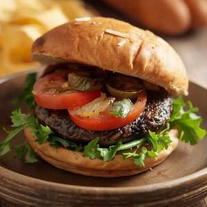 Portobello Mushroom Sandwich