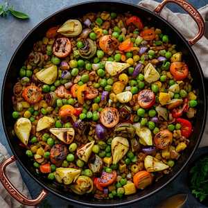 Paella Vegetariana