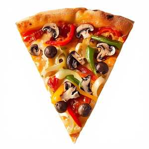 Veggie Pizza Slice