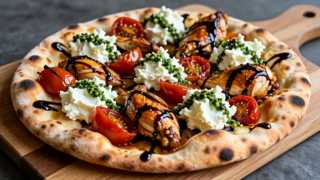Chicken Bruschetta Flatbread