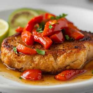 Pork Chop Calabrese