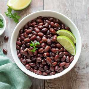 Side Of Whole Black Beans