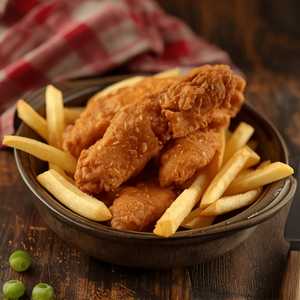 Chicken Fingers with fries