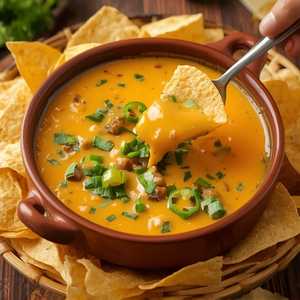 HATCH GREEN CHILE QUESO + CHIPS