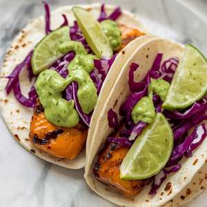 Salmon Tacos