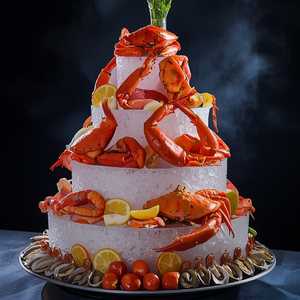 Mastro's Signature Iced Seafood Tower