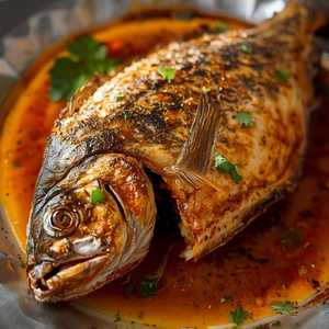Whole Sea Bream with Coconut & Swarnadwipa