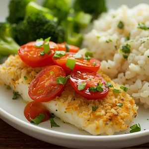 Haddock, Baked Anna's Way