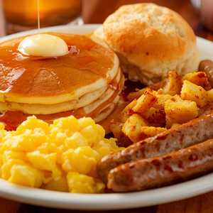 Big Breakfast with Hotcakes