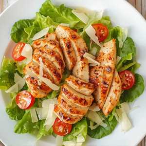 Spicy Chicken Caesar Salad