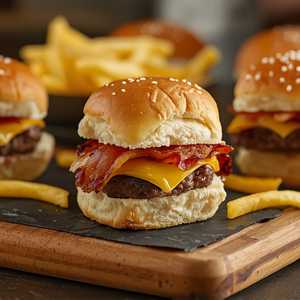 New! Cheesy Bacon Ranch Sliders