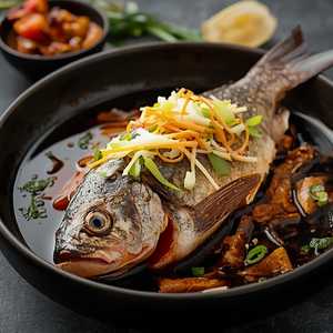 Steamed Fish In Soy Sauce