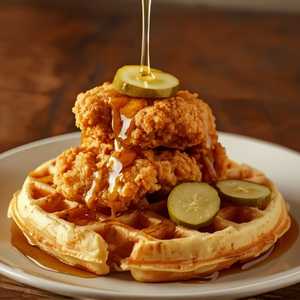 Fried Chicken & Waffle