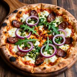 Nduja Pork Sausage Pizza