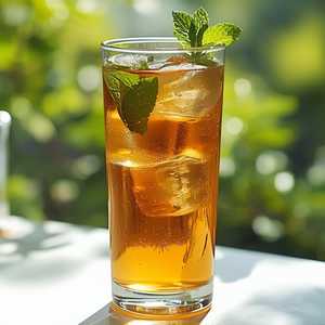 Iced Mint Tea