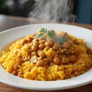 Arroz Guisado con Gandules