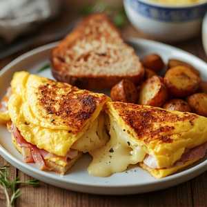 Ham & Cheese Omelette