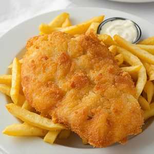 Fried Cod Lunch
