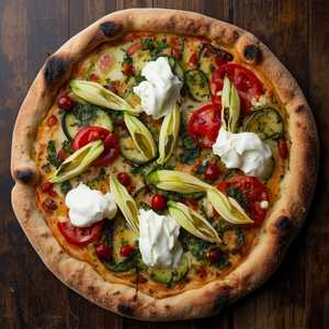 Summer Squash Pizza