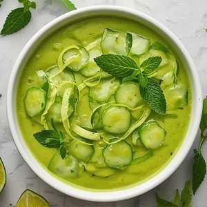 BOWL CUCUMBER AVOCADO GAZPACHO GF, VEG