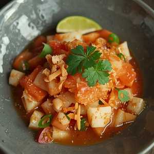 Young Coconut Ceviche
