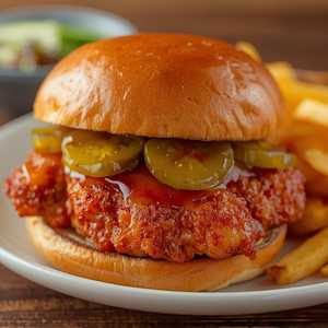 Honey-Chipotle Big Crispy Sandwich