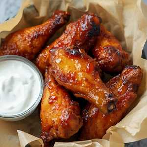 Pecan Smoked Wings (6pcs)