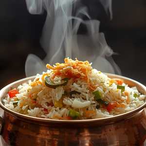 Seasonal Vegetable Biryani