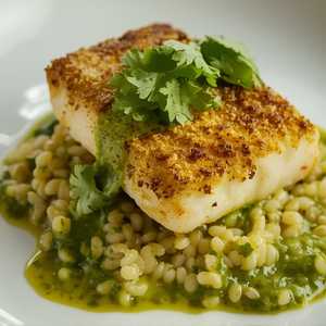 Northern Halibut a la Plancha