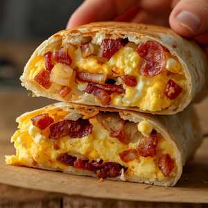 Egg, Potato & Bacon