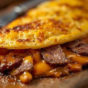 Steak & Cheese Omelette