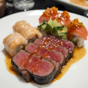 Steak + Sushi