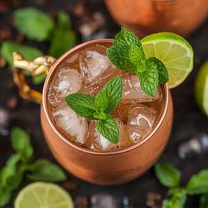 non-alcoholic bitter mule