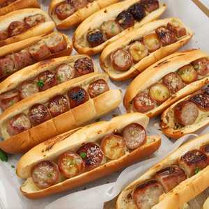Char-Grilled Italian Sausage Sandwich