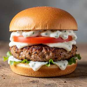 Gyro Spiced Burger