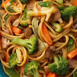 Mixed Vegetable Chow Mein