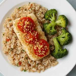 Haddock, Baked Anna's Way