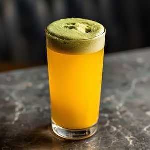 Mango Matcha Fizz
