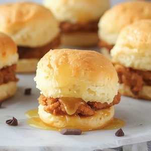 Hot Honey Chicken & Biscuit Sliders